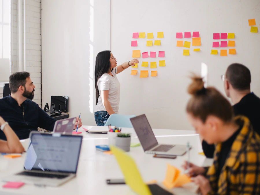 Advisory team in a working session